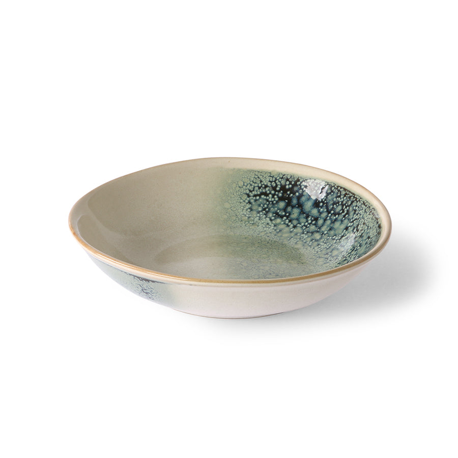 70s ceramics: curry bowls, mist (set of 2)