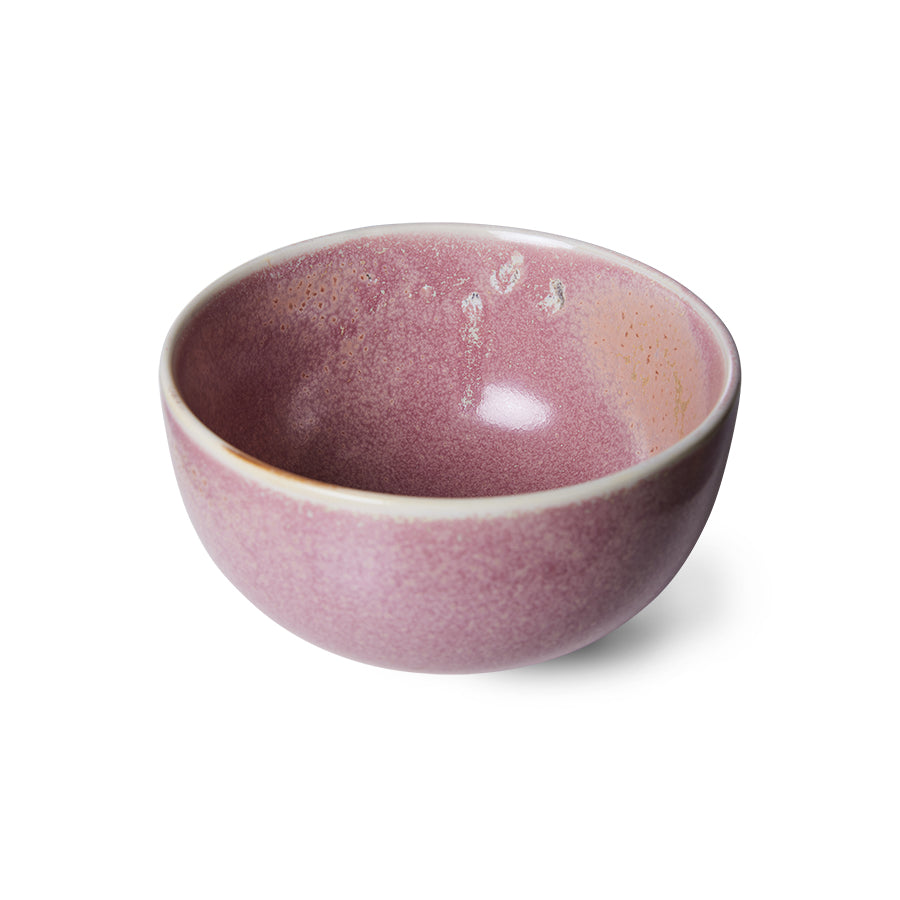 Chef ceramics: bowl, rustic pink