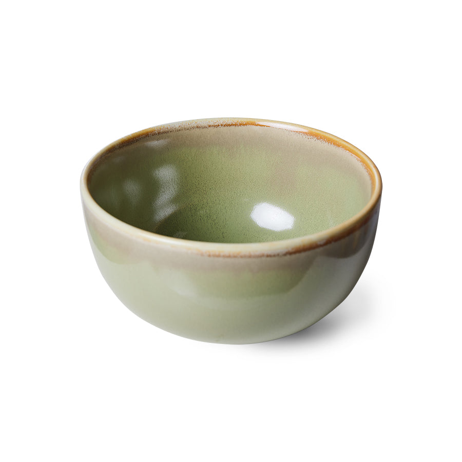 Chef ceramics: bowl, moss green