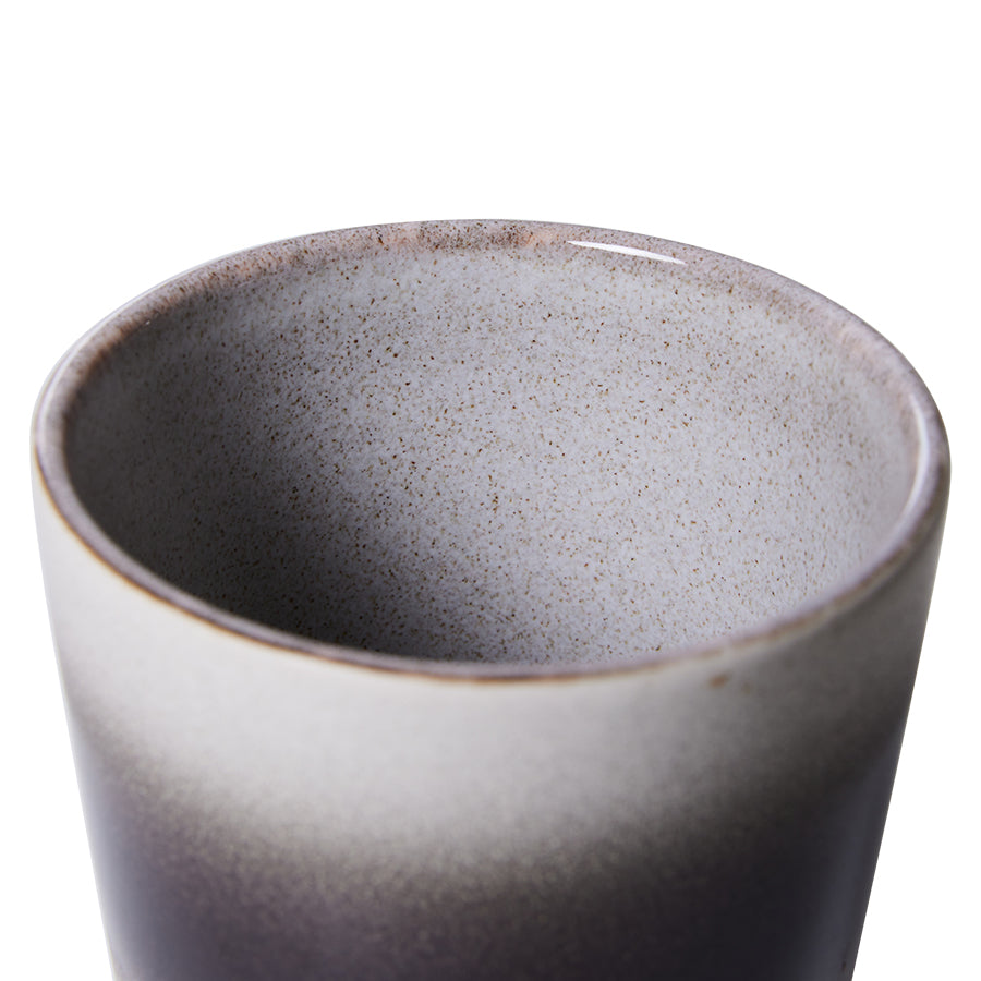 70s ceramics: latte mug, Bomb