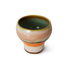 70s ceramics: lungo mugs, basalt (set of 2)