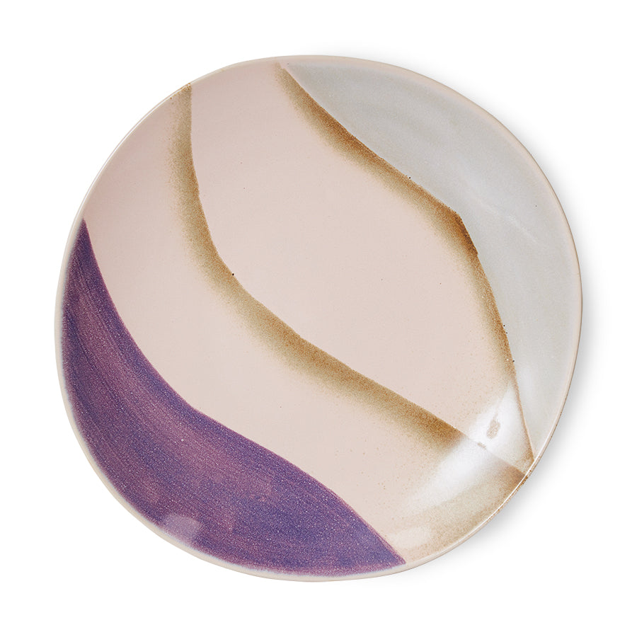 70s ceramics: side plates, valley (set of 2)
