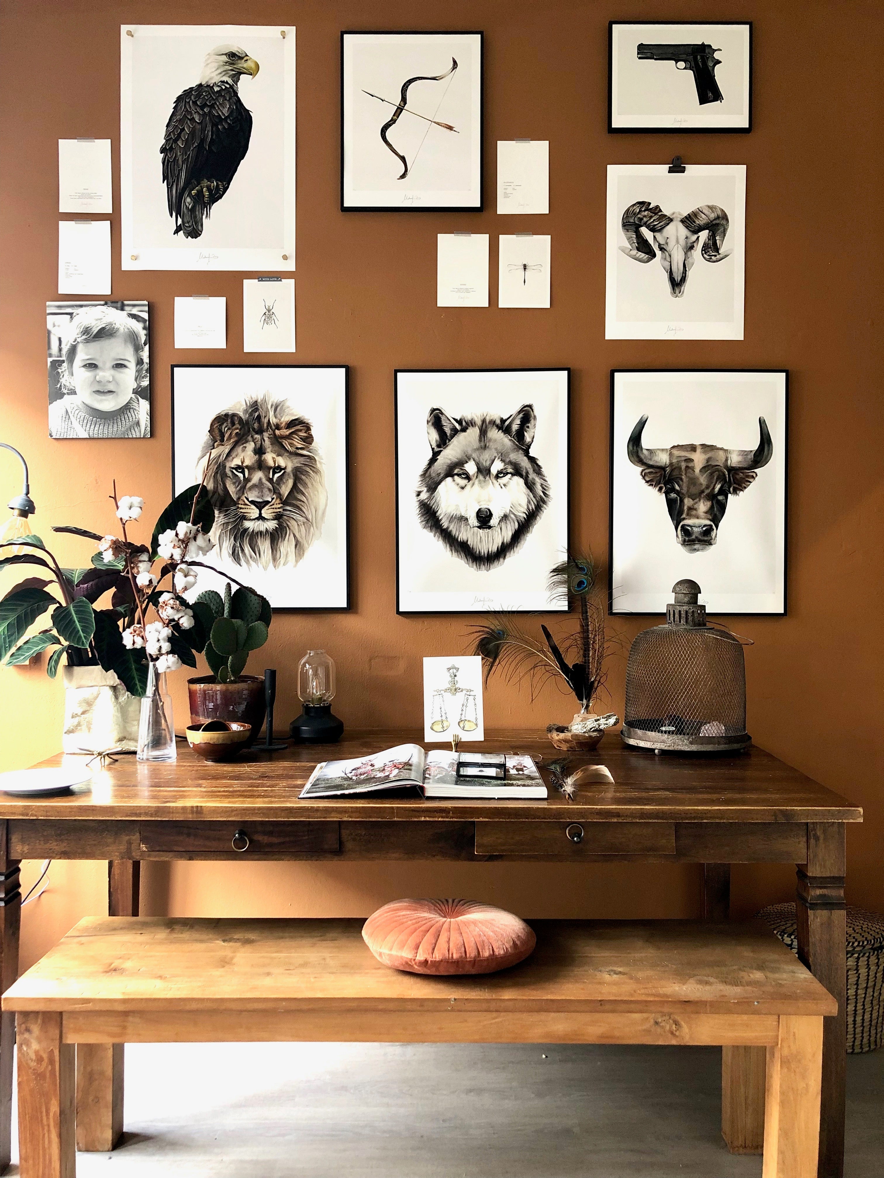 Artprint LEO zodiac