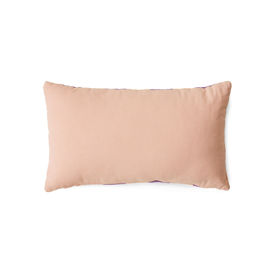 Striped velvet cushion Midsummer (50x30cm)