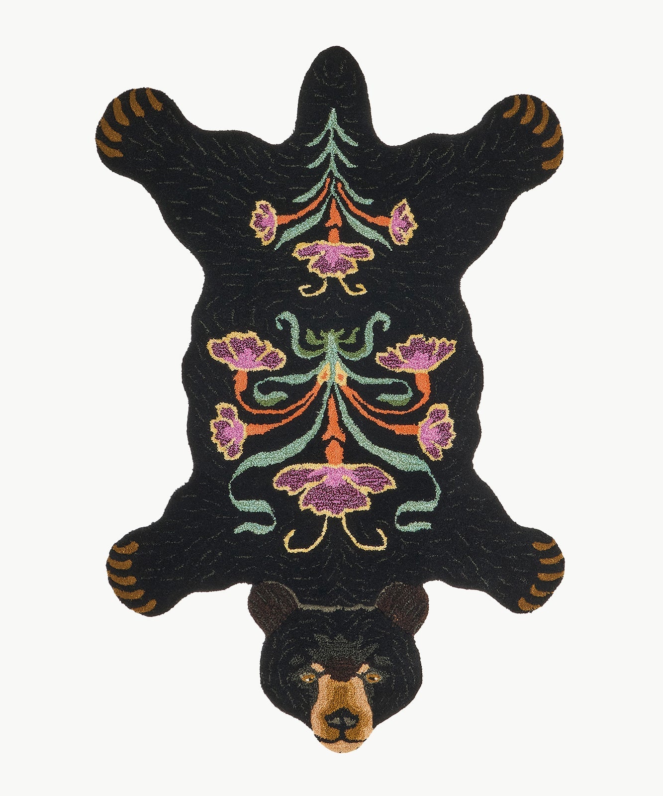 Blooming Bear Rug Large
