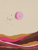 Gnitfee - Pink colorful mountains