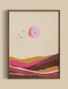 Gnitfee - Pink colorful mountains