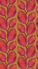 Badmat  Crimson Petals
