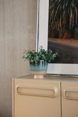 HKliving retro flower pot - lagoon