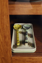 70s ceramics: cake tray tide