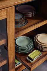 70s ceramics: dinner plate fleck, set of 2