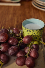 70s ceramics: coffee mug corn