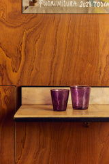 Farmhouse water glasses, small, violet (set of 4) | PRE-ORDER, begin december