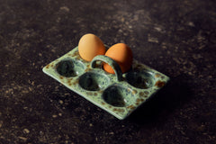 70s ceramics: egg tray, minty | PRE-ORDER, begin november