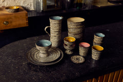 70s ceramics: tapas bowl on base S, brew | PRE-ORDER, begin november