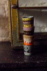 70s ceramics: egg cups, bright (set of 4) | PRE-ORDER, begin november
