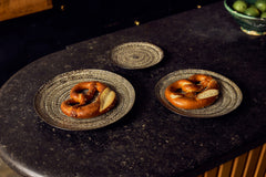 70s ceramics: dinner plates, brew (set of 2) | PRE-ORDER, begin november
