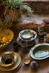 Farmhouse ceramics: mugs,  moss (set of 2) | PRE-ORDER, begin november