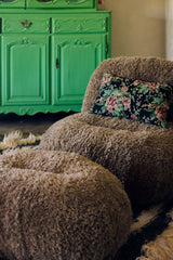 Woven cushion, evening bloom (60x40cm) | PRE-ORDER, begin december