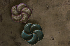70s ceramics: snack tray, deepsea | PRE-ORDER, begin december