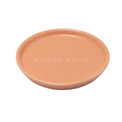 Petit four plate ceramic sweet club orange ø8.5cm