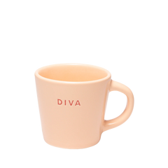 Espresso cup ceramic diva salmon 80ml