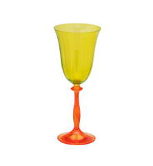 Poppy Optic Wine Glass