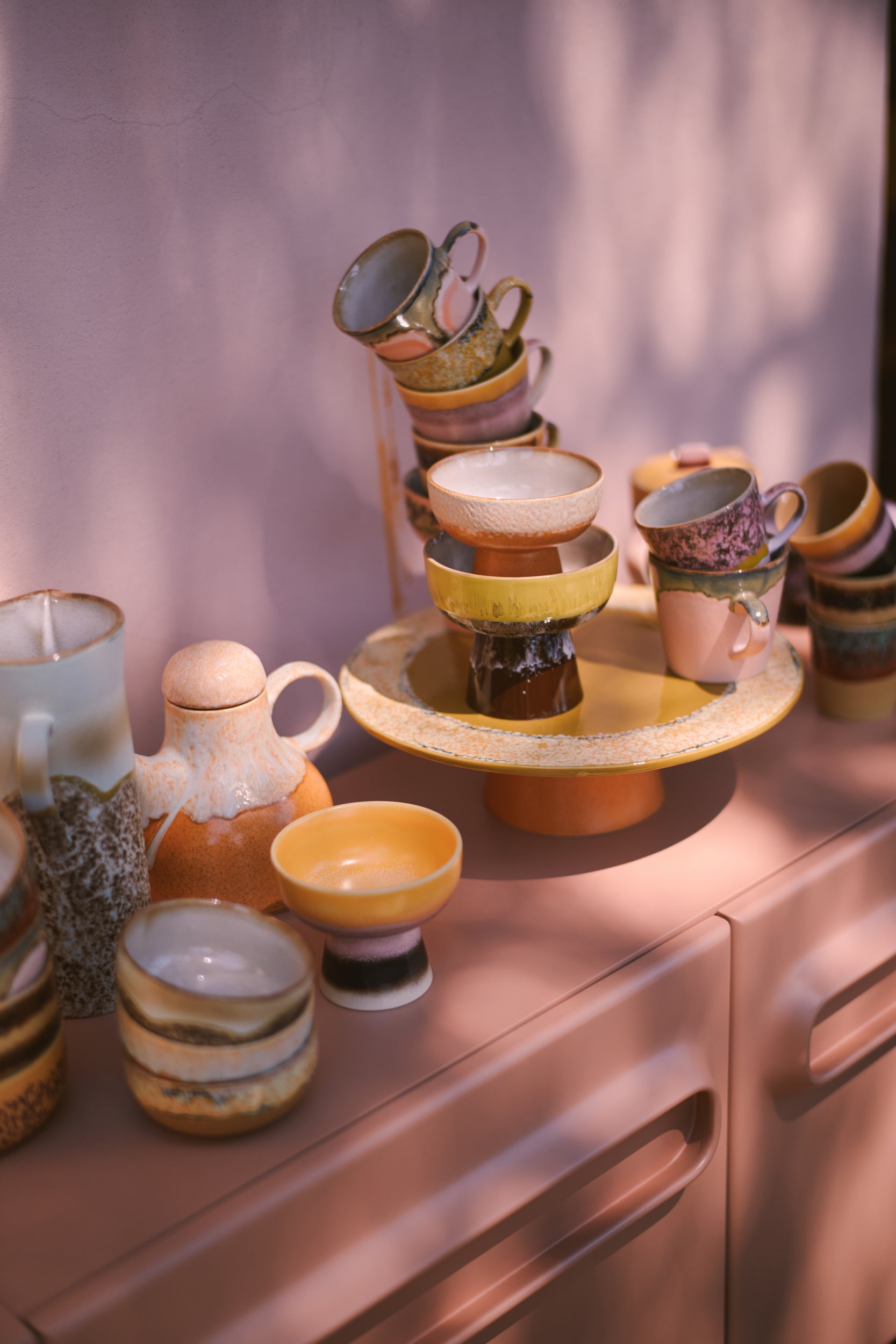 PRE-ORDER! 70s ceramics: plateau papaya