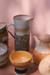 70s ceramics: coffee pot dunes