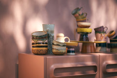 70s ceramics: tapas bowl dunes
