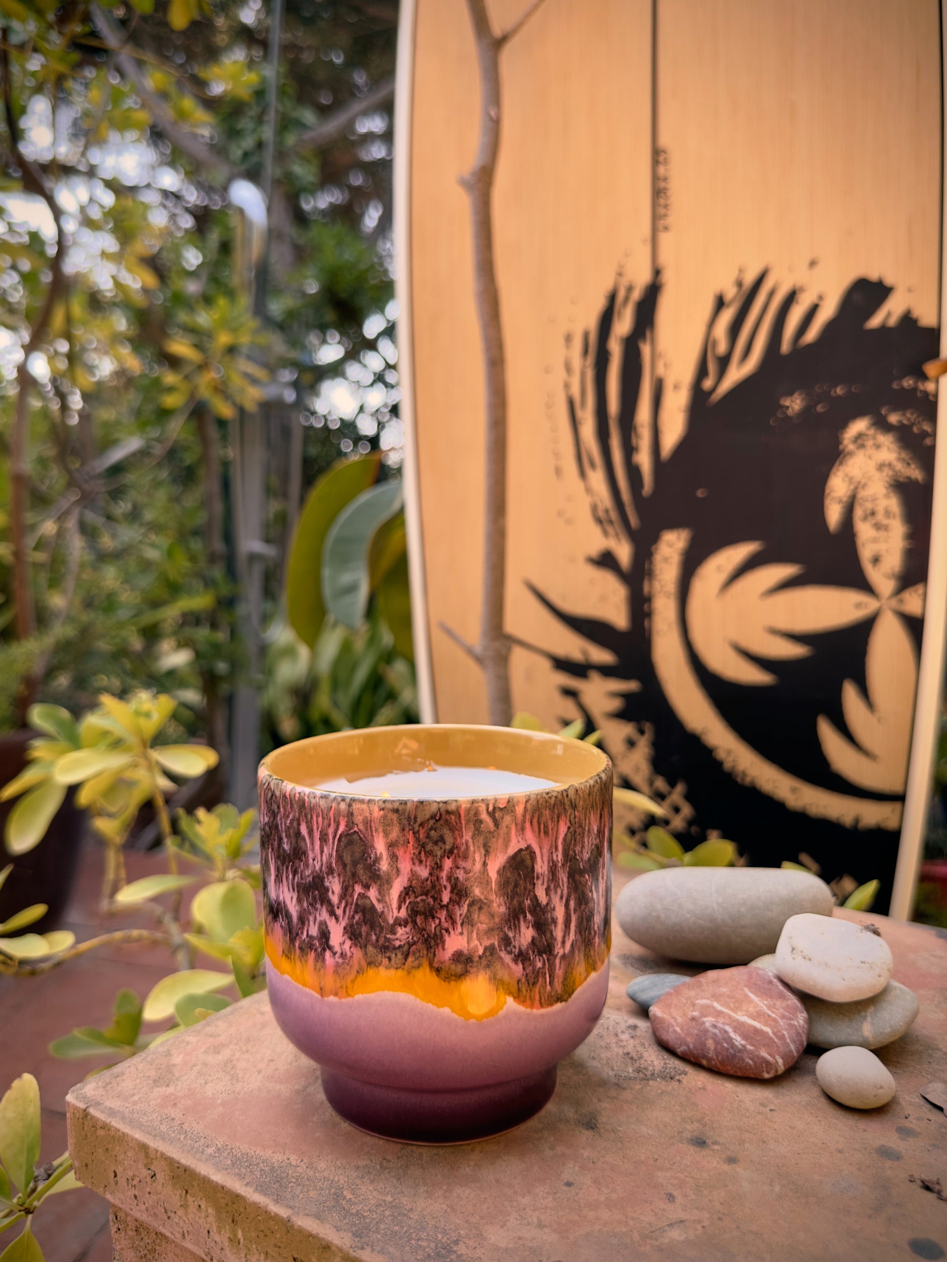 PRE-ORDER! Hkliving 70s ceramics: scented candle cape town