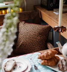A+N Leopard Cushion