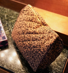 A+N Leopard Quilted Wash Bag