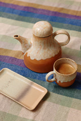 70s ceramics: coffee pot dunes