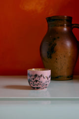 70s ceramics: café cup bubble