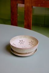 PRE-ORDER 70s ceramics: berry bowl slush