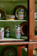 PRE-ORDER 70s ceramics: cappuccino mug verdigris