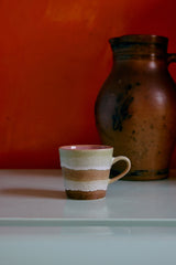 70s ceramics: americano mug umber