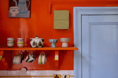 PRE-ORDER 70s ceramics: café cup glint