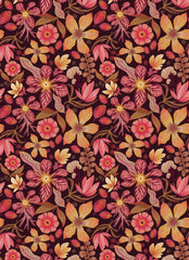 Keukendoek/handdoek - Spiced Petals