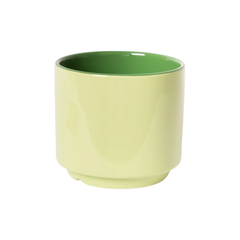 Bloempot Groen/Roze ø12,5 cm
