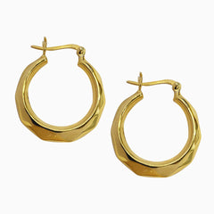 Vintage diamond statement oorbellen