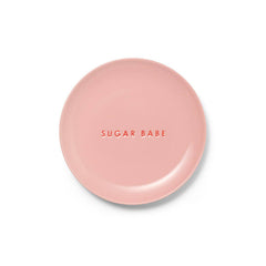 Ceramic cake plate SUGAR BABE pink ø16cm