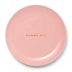 Ceramic breakfast plate MAMMA MIA pink ø22cm
