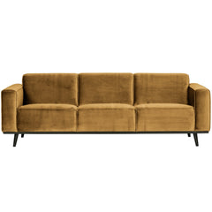 STATEMENT-3-ZITS-BANK-230-CM-FLUWEEL-HONINGGEEL