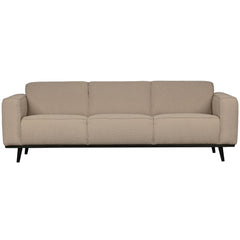STATEMENT 3-ZITS BANK 230 CM BOUCLE BEIGE