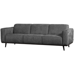 STATEMENT 3-ZITS BANK 230 CM STRUCTURE VELVET MOUNTAIN