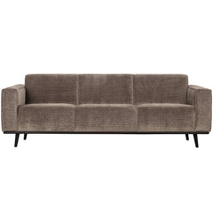 STATEMENT-3-ZITS-BANK-230-CM-BREDE-PLATTE-RIB-TAUPE