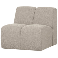 MOJO 1-ZITS ELEMENT BOUCLÉ BEIGE MELANGE