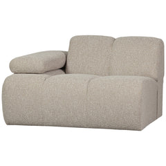 MOJO 1-ZITS ELEMENT ARM LINKS BOUCLÉ BEIGE MELANGE